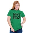 thumbnail image 3 of Christmas Dear Santa Claus Dont Judge Men's Graphic T Shirt Tees Brisco Brands S, 3 of 6