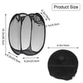 thumbnail image 2 of Kearding Cesta de lavandería plegable de amplia aplicación para dormitorio, baño, cesta de limpieza plegable, gran capacidad negro, 2 of 6