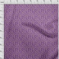 thumbnail image 4 of oneOone Cotton Cambric Violet Fabric Florals Sewing Material Print Fabric By The Yard 42 Inch Wide, 4 of 4