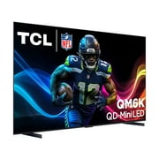 TCL 98 Class QM6K Series QD-Mini LED QLED 4K UHD HDR Smart Google TV (NEW 2025) - 144Hz, Dolby Atmos Onkyo Audio, Halo Control System - 98QM6K