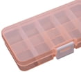 thumbnail image 3 of New Cells Colorful Portable Jewelry Tool Storage Box Container Electronic Parts Screw Beads Organizer Plastic Case Orange, 3 of 6