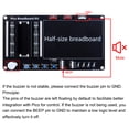thumbnail image 6 of 52Pi Raspberry Pi Pico / Pico W Basic Starter Kit, Raspberry Pi Pico / Pico W BreadBoard Kit with Half-Size Breadboard, Jumper Wire Pack(Raspberry Pi Pico / Pico W Not Included), 6 of 7