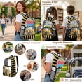 thumbnail image 5 of ZUXONGSY Tractor Print 3 Piece Clear Backpack Set, See Through Bookbag for Kids with Mesh Side Pockets, Lunch Box & Pencil Pouch, 5 of 5