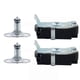 thumbnail image 5 of 4 PCS Lower & Upper Left & Right Catch Latch Hood Lock for E46 E39 E52 E53 51238229807 51238203859, 5 of 5