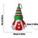 thumbnail image 3 of Gibobby Colgante de adorno de árbol de Navidad clásico de Navidad Colgante de ventana de sin rostro lindo(D), 3 of 3