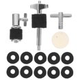 thumbnail image 4 of CIMAXIC Drum Cymbal Pads Felt Set Including Hi Hat Clutch And Felt Washer Replacement For Musicians 1Set, 4 of 6