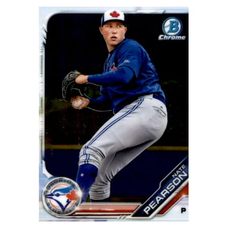 2019 Bowman Chrome Prospects #BCP-99 Nate Pearson Toronto Blue Jays Baseball (Best Blue Jays Prospects)
