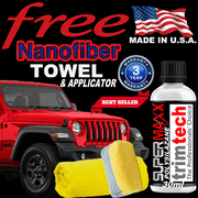 Car Coating Ceramic Trim Coat Plastic Rubber Restorer Tricure Technology