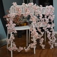thumbnail image 3 of 180CM Sakura Artificial Rose Arch for Wedding Party Christmas Garden Home Decoration Silk Artificial Lotus Flower WHITE, 3 of 4