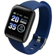 thumbnail image 1 of Reloj inteligente a prueba de agua con pantalla de frecuencia cardíaca y presión arterial, seguimiento de actividad física Smartwatch 116 Plus Pantalla a color Adepaton WMZL-652-2, 1 of 7