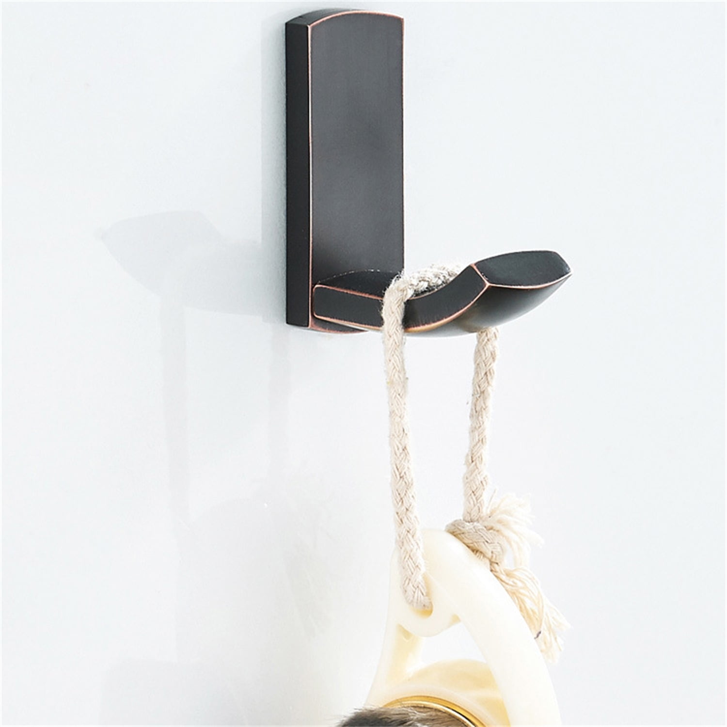 Lowestbest 4 Pack Vintage Bronze Coat Hooks, Clothes Towel Hook for Home, Hangers Bathroom Accessories Set, Black Lowestbest 4 Pack Vintage Bronze Coat Hooks, Clothes Towel Hook for Home, Hangers Bathroom Accessories Set, Black