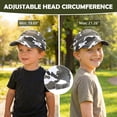 thumbnail image 3 of Zando Toddler Baseball Hat for Boys 3-8 Years Adjustable Baby Baseball Cap for Summer Sun Protection Camouflage, 3 of 7