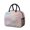 Black-4, variant on Insulated Lunch Bag for Women, Floral Print Oxford Fabric Lunch Box, Leakproof Thermal Cooler Tote for Work, School & Picnic, Turquoise Marble Pattern