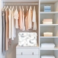 thumbnail image 5 of Iauyy Large Storage Box with Lid - Foldable Home Storage Bins for Clothes Toy Holiday Decor, Crescent-shaped Pattern (42*32*30cm), 5 of 6