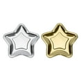 thumbnail image 2 of Enqiretly 20pieces Safety And Style Star Shaped Disposable Plates Hygienic And Convenient silver, 2 of 6
