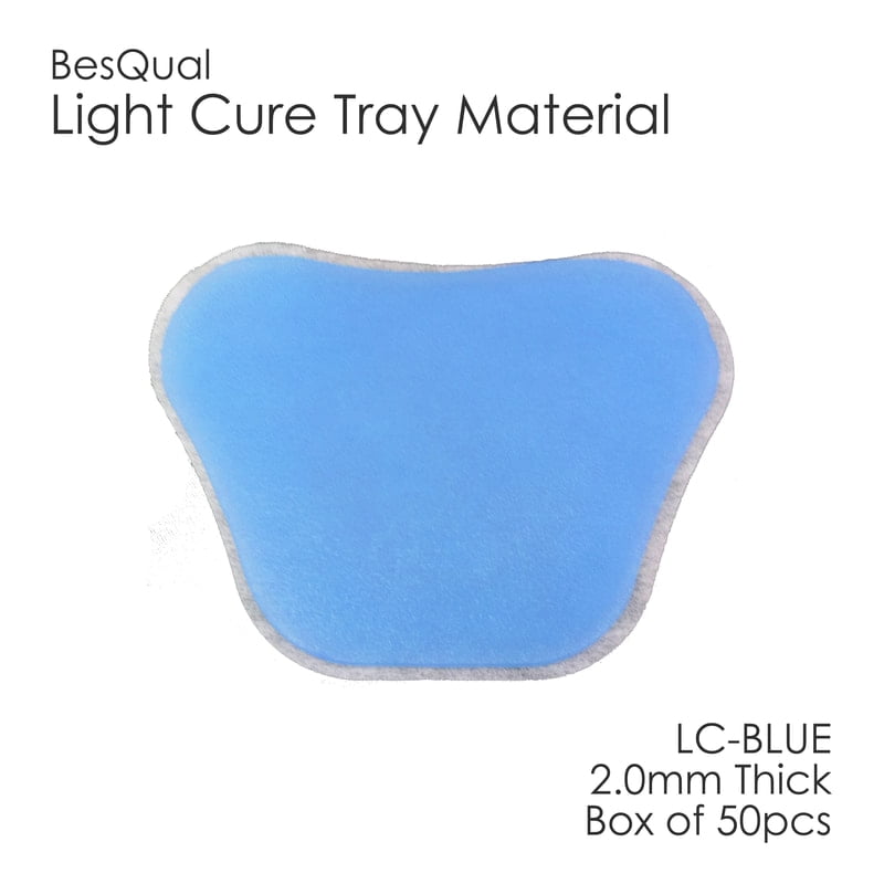 Dental Custom Tray Material (BLUE) Prefabricated Sheets to Eliminate