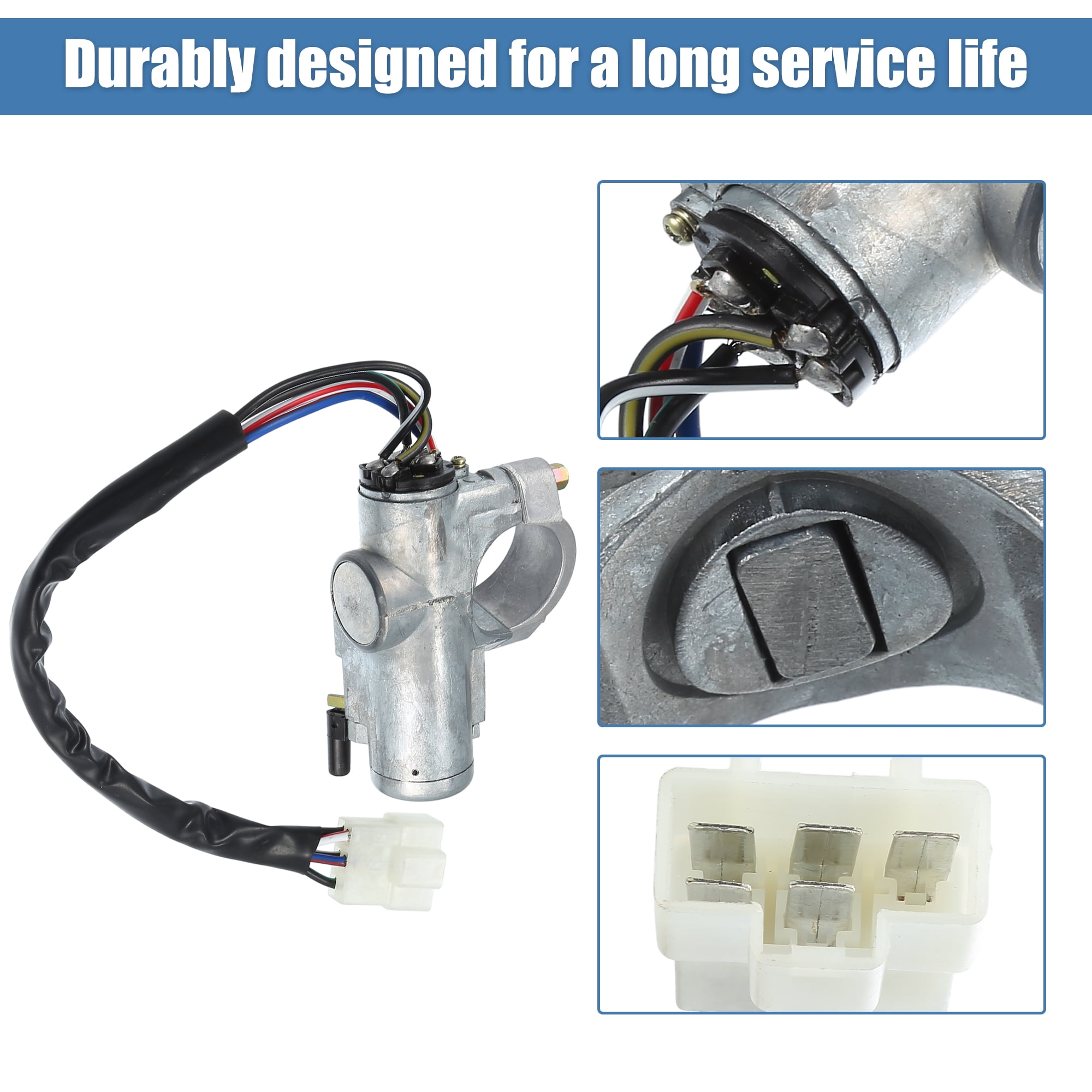 1 Set Car Ignition Switch Starter Switch with Keys for Nissan Sentra 2002-2006 No.4870075Y00