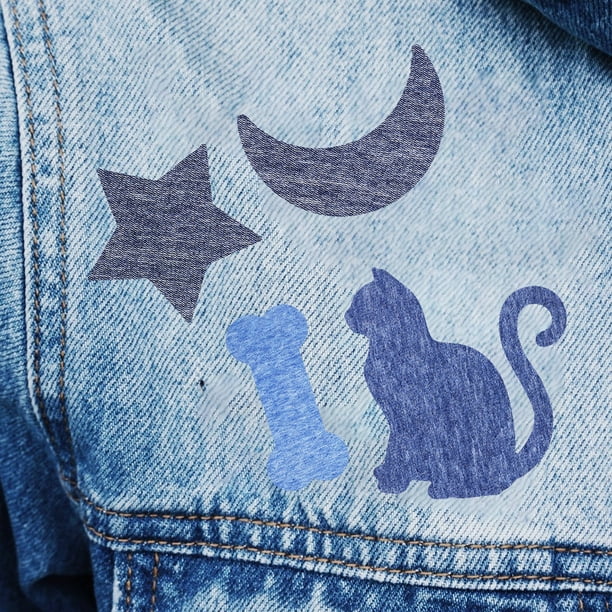 LOLIPPYY 15Ud Parches Para Jeans Con Adhesivo Fácil De Planchar Para Reparar Agujeros Y Rasgaduras