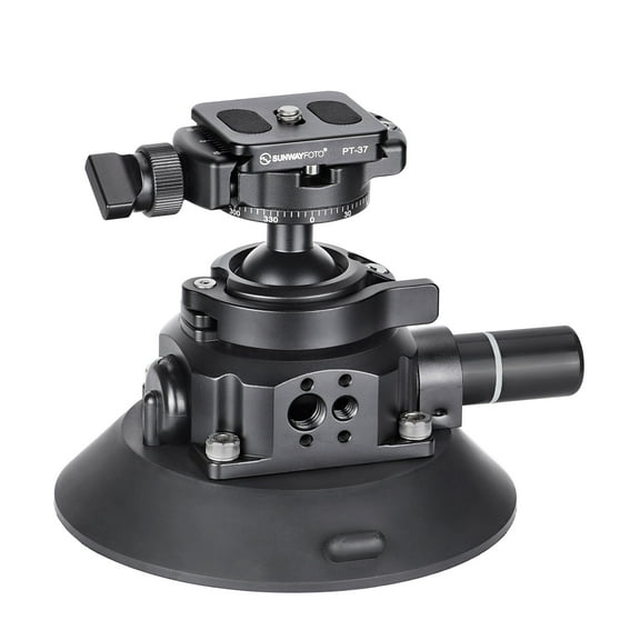 SUNWAYFOTO BS-01 Suction Cup Mount Ball Head for DSLR Camera