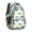 Dinosaur and Rainbow, variant on Colorful Dinosaurs Space Pattern Cute School Backpack Bag with Padded Back and Adjustable Shoulder Straps 16.9 X 12.6 X 5.9 Inches