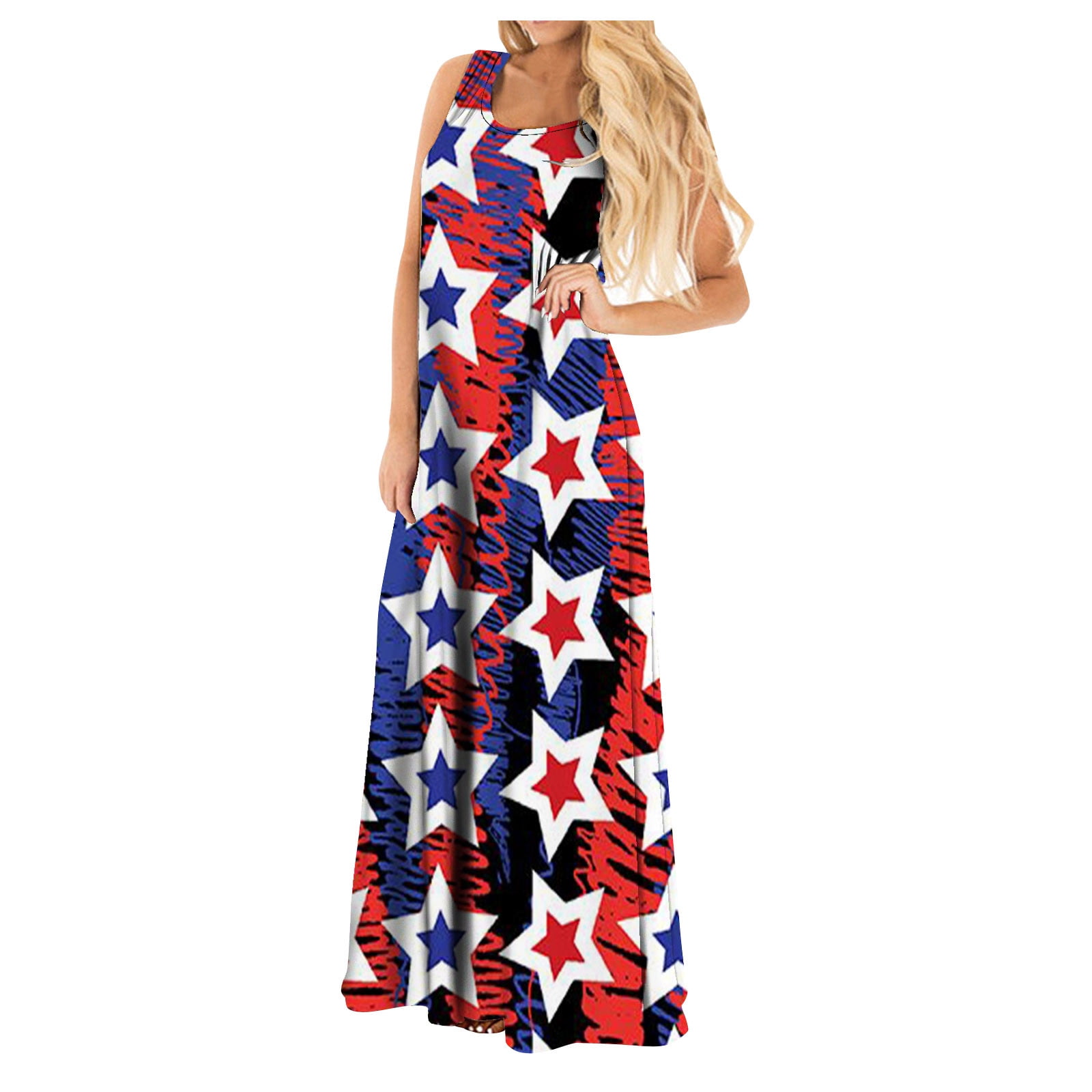 tank top style maxi dress