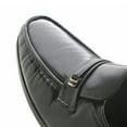 thumbnail image 3 of Florsheim Mens Riva Moc Toe Loafer Leather Black 9WW, 3 of 5