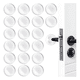 thumbnail image 2 of 30pzs Topes Para Puertas Silicona Silenciar Protector Pared Malubero TRANSPARENTE, 2 of 4