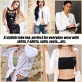thumbnail image 2 of Guardurnaity 4 unids/set Top de tubo sujetador para diario ingredientes seguros textura suave Bandeau Tube Top sujetador Bandeau Camisetas sin mangas, 2 of 6