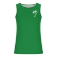 thumbnail image 4 of PNTUTB Men's Summer Beach Fashion Print Crew Neck Sleeveless Casual Loose Comfortable Tank Tops, 4 of 6