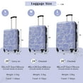 thumbnail image 2 of imerelez Hardshell Luggage Sets 3 pcs Spinner Suitcase with TSA Lock Lightweight-20"+24"+28" Luggages, 2 of 8