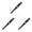 Black1*3, variant on Mini Cleaning Brushes with Nylon Bristles, Garlic Masher Cleaning Brush, Precision Detail Cleaner for Razor, Nose Hair Trimmer, Mug Lid, Mosquito Lamp and Small Crevices, 4 Pcs, 4.33x0.55"