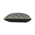 thumbnail image 3 of Better Homes & Gardens Diamond Outdoor Throw Pillow, 13" x 19", Black & Ivory, 3 of 6