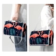 thumbnail image 3 of Flamingo Canvas Beach Blanket Picnic Mat - Oversized Outdoor Rug for Beach, Camping, and Picnics - 63 x 55 inches Large Size with Premium Material for Comfort and Durability, 3 of 6