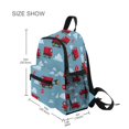 thumbnail image 3 of FORMRS School Backpack with Front Zippered Pocket 12" Student Travel Daypack, Truck Clouds Pattern, 3 of 6