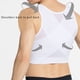 thumbnail image 3 of Sonducket Chaleco adelgazante de nailon para hombre, moldeador de pecho sin mangas transpirable lavable portátil, ropa moldeadora de campo Ropa interior Blanco M, 3 of 6