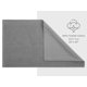 thumbnail image 5 of Alfombra de baño American Soft Linen 100% algodón, 50 x 85 cm, color gris claro, 5 of 9