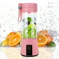 thumbnail image 2 of Mini Blender Portable Blender Portable Electric Fruit Juicer Travel Electric Smoothie Blender USB Rechargeable Multifunctional Personal Blender Cup 380ml for Travel Juice Shake, 2 of 11