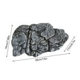 thumbnail image 2 of Realistic Fake Rock Covers for Outdoor Landscaping, Lightweight Artificial Decorative Rocks Made of Durable PU Foam, Perfect for Yard Garden Decor and Well Cover Concealment, 2 of 6