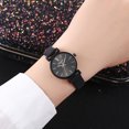 thumbnail image 1 of Sfonq Price Drop Womens Watches Women Leather Belt Watch Sky Belt Watch Mothers Day Gift for Grilfriend,Black Buy 2 Save 10%, 1 of 2