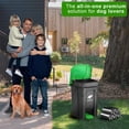 thumbnail image 6 of Dog Poop Trash Can Outside, 20L/5Gallon Dog Waste Trash Can with Lid, Pedal and Removable Inner Waste Bin, Pet Poop Bucket with 100 Bags, Green, 6 of 14
