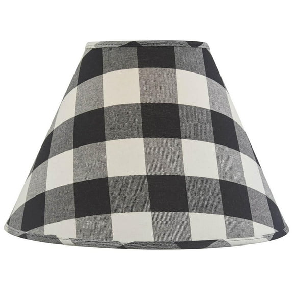 Wicklow Check Lampshades - Black & Cream - Park Designs