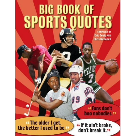 Pre-Owned Big Book of Sports Quotes Hardcover Eric Zweig
