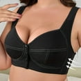 thumbnail image 5 of Women's Push Up Bra Underwire Full Coverage Padded Seamless Multiway T Shirt Bra Black L, 5 of 7