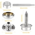 thumbnail image 3 of Kit de herramientas para lienzos CENOZ con 150 broches de acero inoxidable, 3 of 9