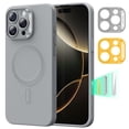 thumbnail image 1 of Funda ESR para iPhone 16 Pro con MagSafe, silicona, gris, 1 of 8