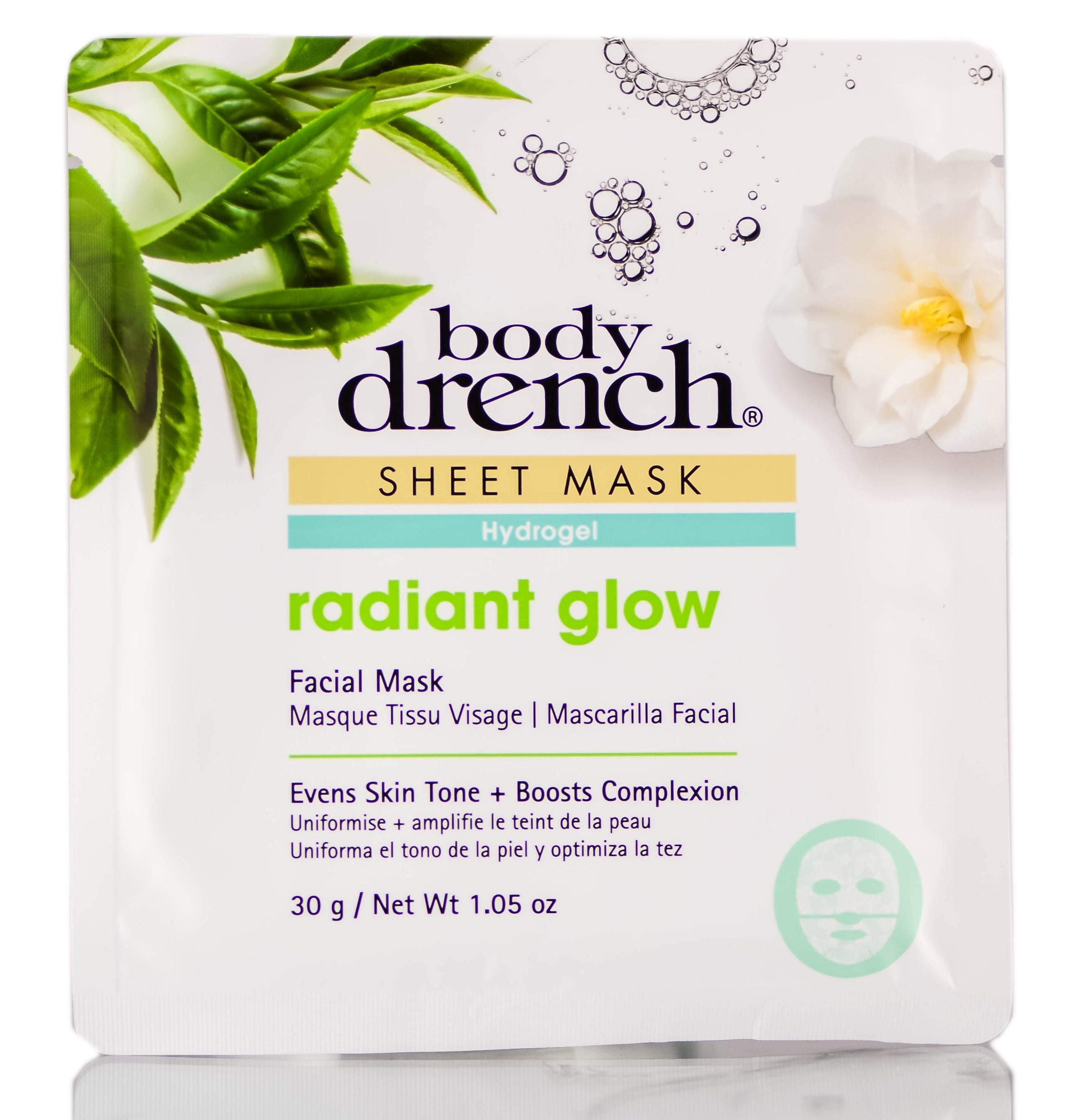 Body Drench Sheet Mask 0.45 oz (Radiant Glow)