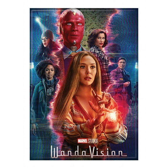 Marvel WandaVision Cast Poster Magnet  Ata-Boy Magnet 2.5" X 3.5"