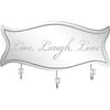 Etched Inspirational Mirrored Hook