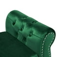 thumbnail image 6 of Christopher Knight Home Luxurious Velvet Rectangular Storage Ottoman Bench with Pillow, Emerald, 6 of 11