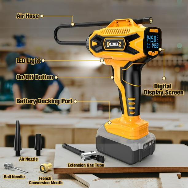 Wireless tire inflator discount
